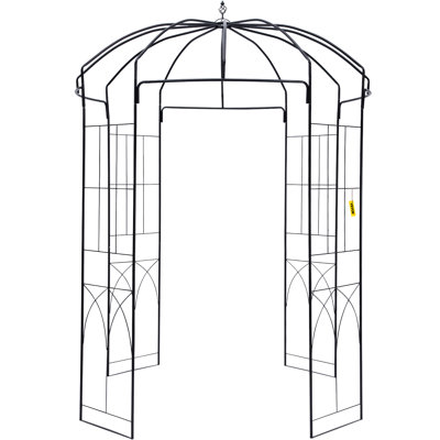 Tonnelle de jardin en forme de cage à oiseaux VEVOR