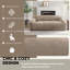 Canapé en fausse fourrure Roundhill Furniture-111995715