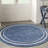 Nourison Essentials Navy Ivory Indoor/Outdoor Area Rug-1081804450