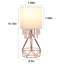 Lampe de table 22,8 po avec cristal