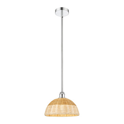 Edison - Bristol Natural II - 1 Light Stem Hung Mini Pendant