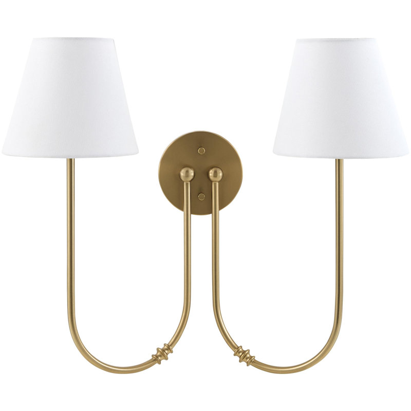 The Luan Wall Sconce, Brass