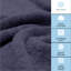 Ensemble de serviettes 100% coton 8 pièces Aldena-86914886