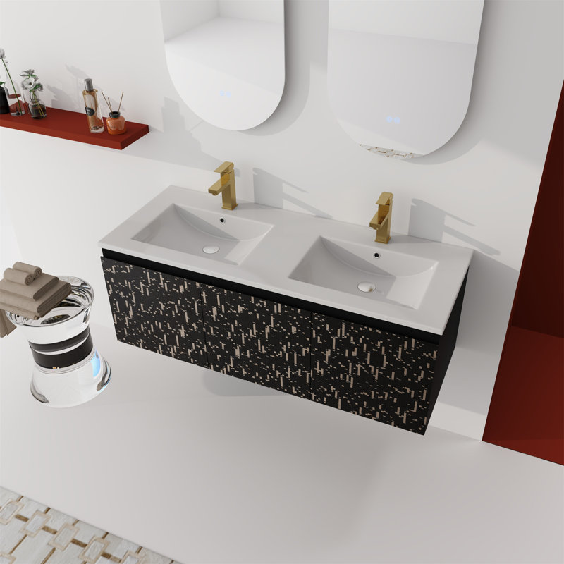 Meuble-lavabo mural