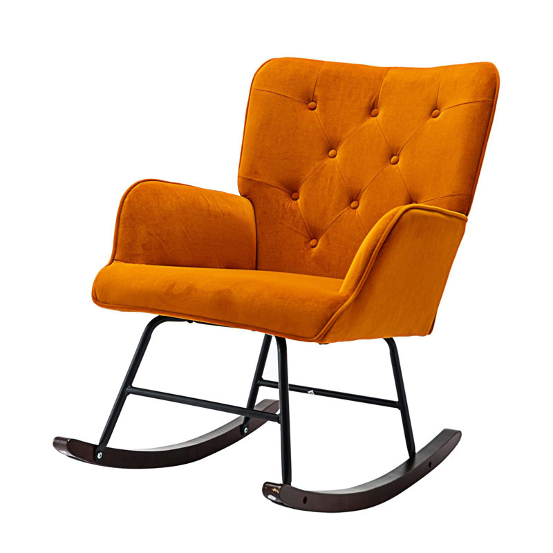 Chaise berçante Griffen, Orange