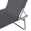 Chaise longue d'extérieur, chaise longue pliante réglable-1322323542