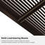 16 pi L 12 pi. D Pergola en aluminium avec guirlandes de lumières de 48 pi