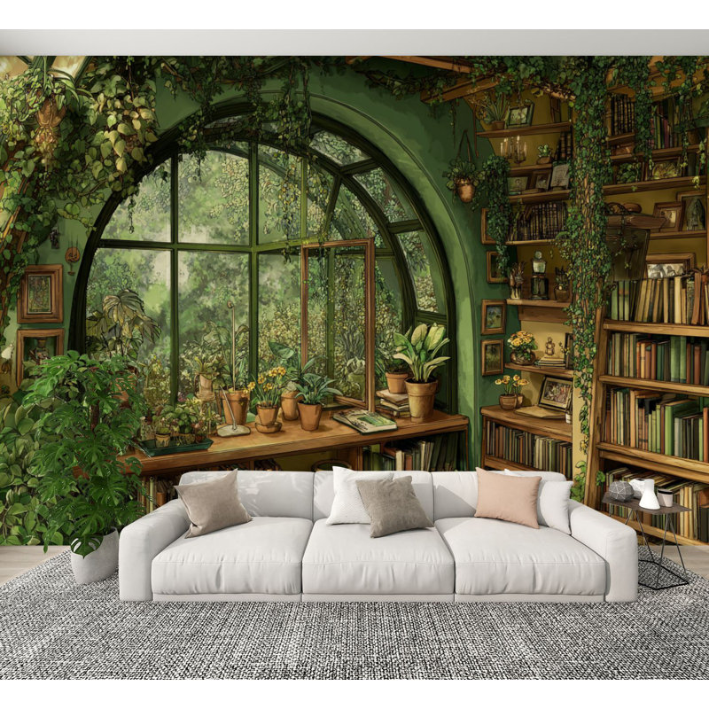 Papier peint adhésif et magique Magic Treehouse, L 144 po x l 100 po