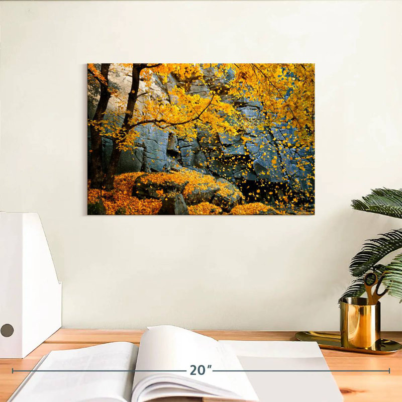 Harnek Falling Leaves, H 8 po x l 12 po