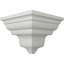 Moulure de coin extérieure Endurathane (correspond à la moulure MLD05X06X08VE), P 6 3/8 po x H 5 5/8 po, apprêtée en usine