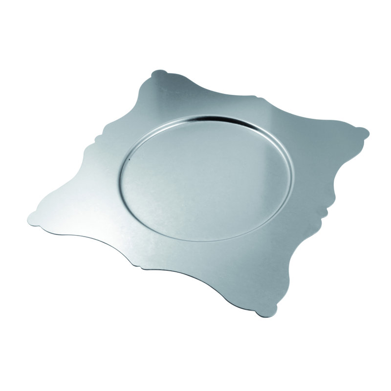 Dolce Vita 18/10 Stainless Steel Charger, Pewter