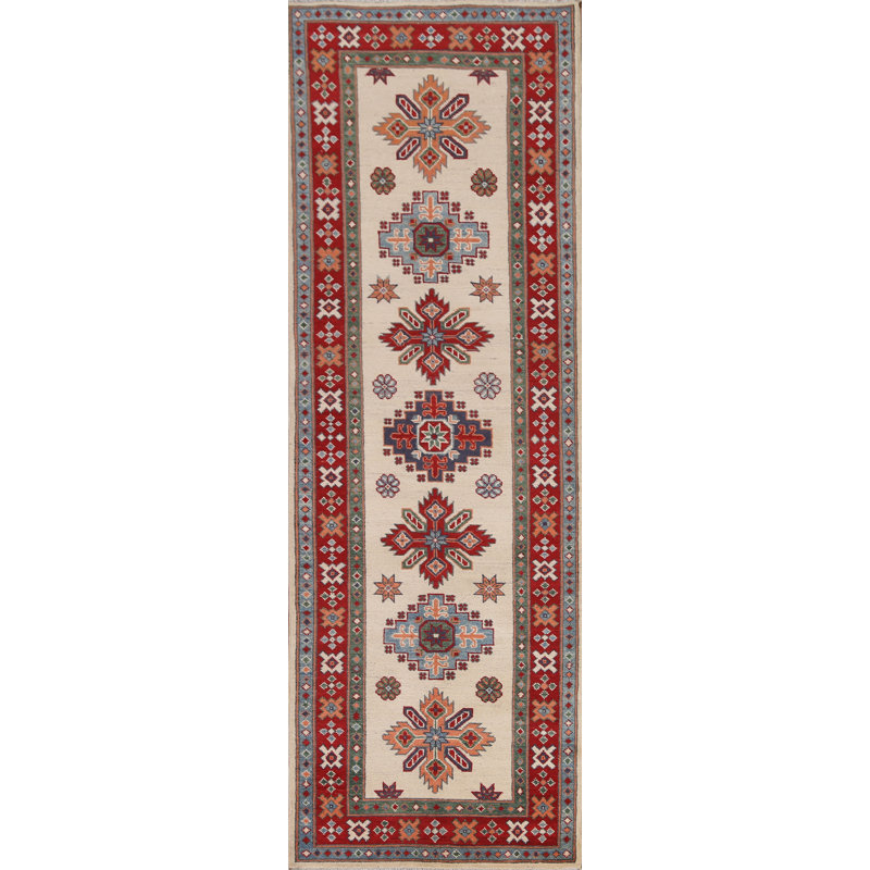 Tapis de couloir géométrique Kazak