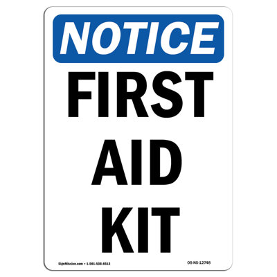 First aid Kit Sign