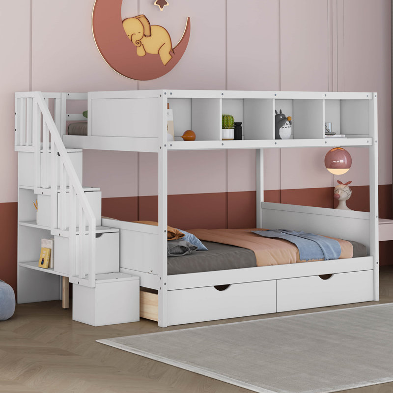 Lit pour enfants Austino, Blanc