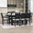 Rokiatou 9-Piece Dining Set,Removable Leaf Table with Wood Chairs-141348649-141348652