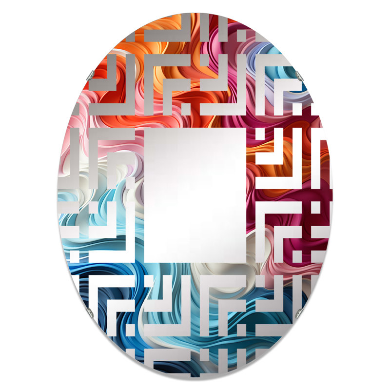 Oval Mirror, 35.4" x 23.6"