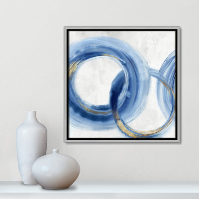 «Blue Cosmic Cascade II» par Emma Peal