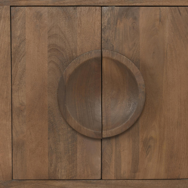Vally 6 Door Solid Wood Sideboard