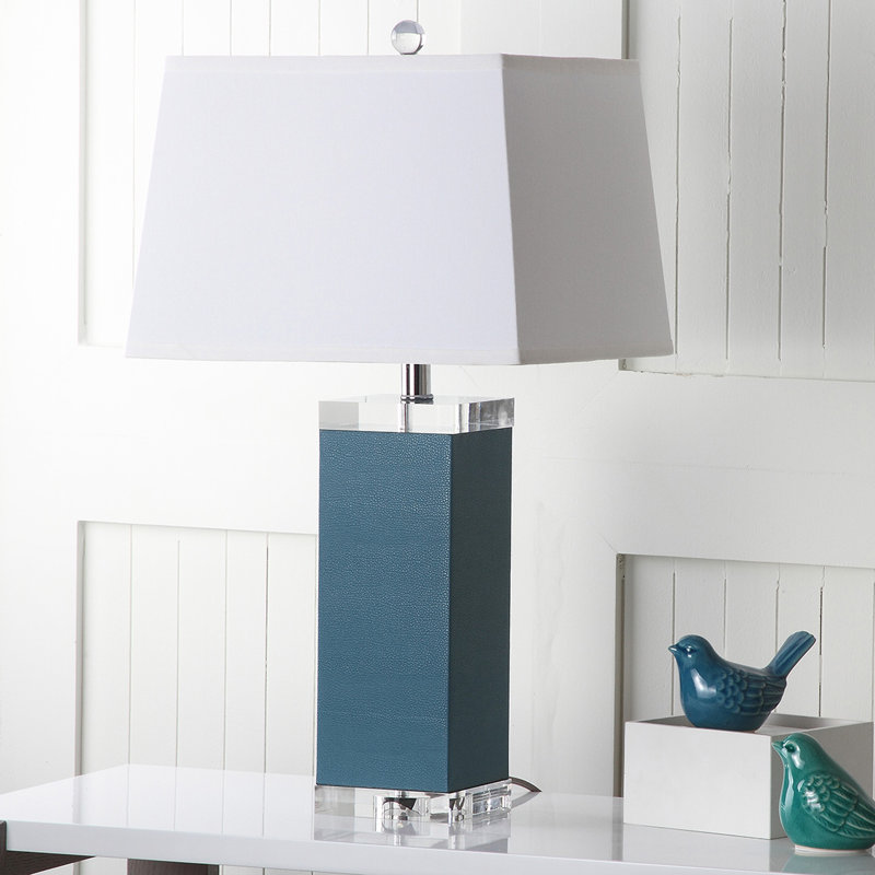 Beartree Fabric Table Lamp, Blue