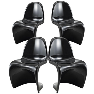 Chaise d'appoint empilable Kelli