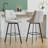 Avianah Swivel Upholstered Counter Stool with Metal Frame-104743614