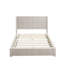 Structure de lit plateforme en bois massif avec tête de lit, aucun sommier requis-39964632