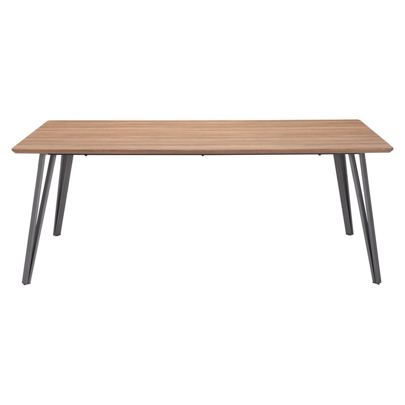 Metal Base Dining Table