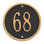 1-Line Wall Address Plaque