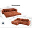 Canapé modulaire réversible en L-1926150037