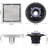 6 Inch Square Shower Floor Drain-122460828