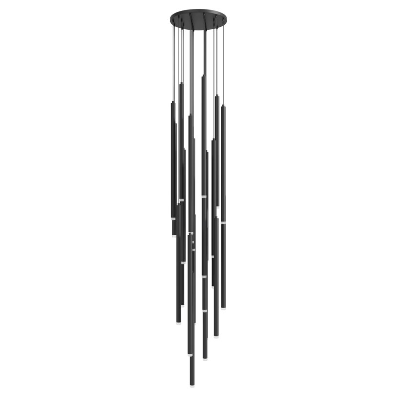 Filmore 25 - Light Chandelier, Black