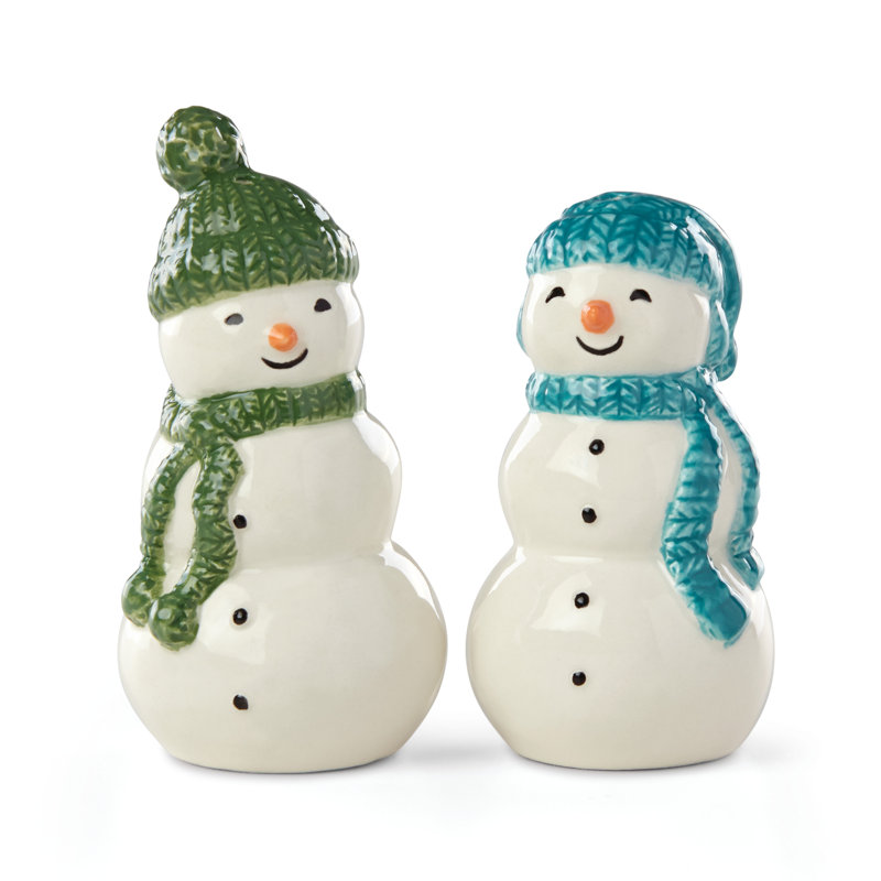 Balsam Lane Snowman Salt & Pepper Set