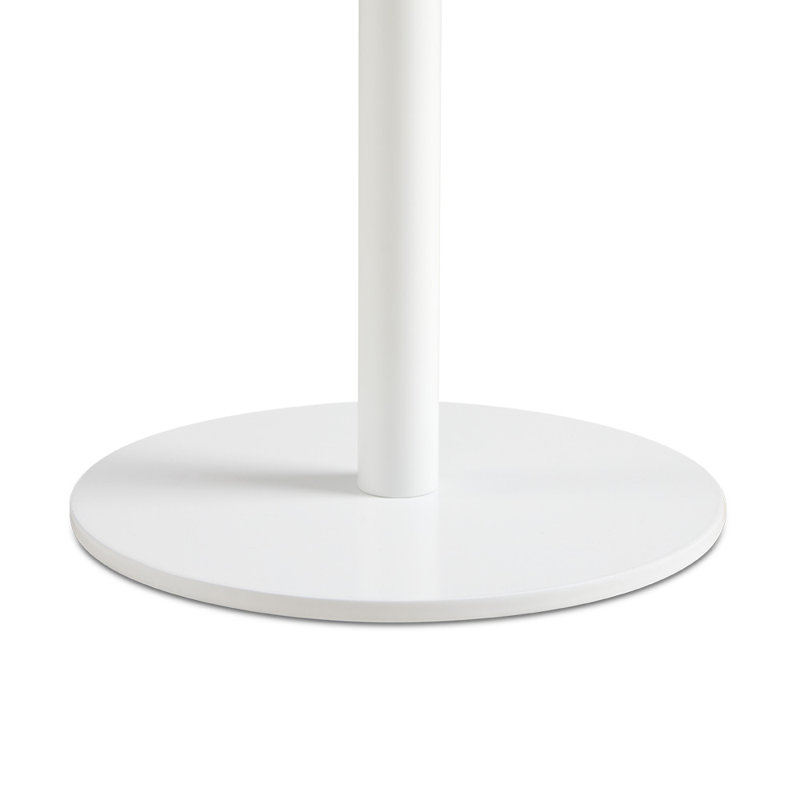 Ion end table, White