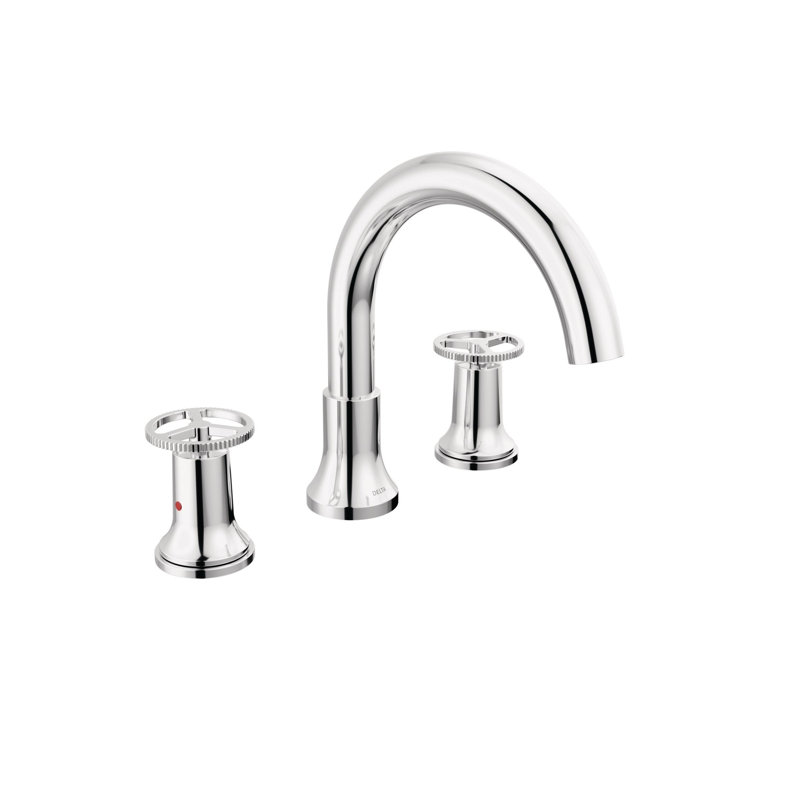 Trinsic Two Handle Roman Tub Faucet Trim, Chrome