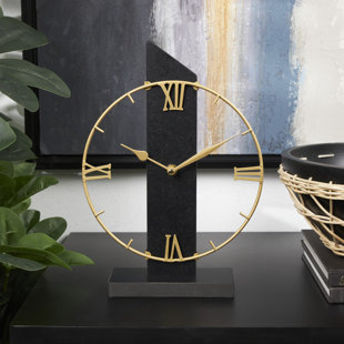 Wood Mantel & Tabletop Clocks You'll Love
