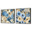 Elmsford - Ensemble de 2 collages carrés floraux-101848562-101848563