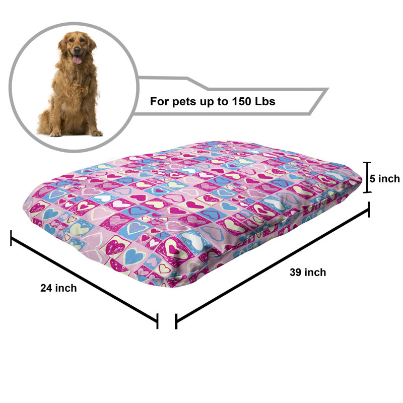 Lit pour animal de compagnie Ambesonne Love