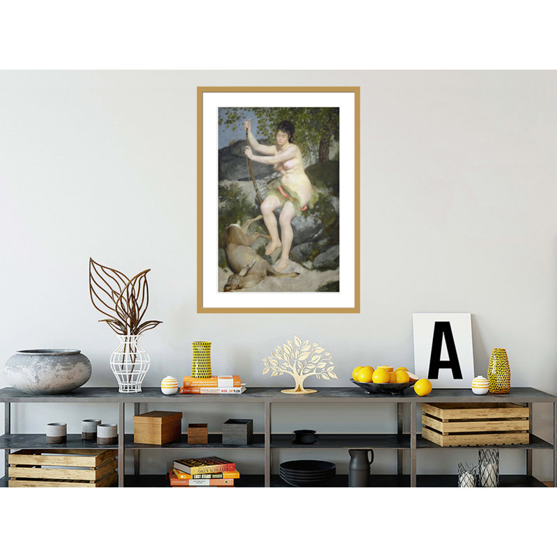 «Diana» par Pierre-Auguste Renoir, impression giclée encadrée, H 41,5 po x l 29,76 po