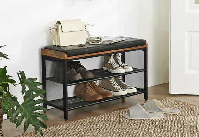 Just For You: Black Shoe Storage