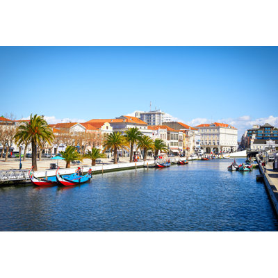 Traditional Boats 1 Piece Wrapped Canvas Wall Art