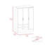 Armoire à miroir en miroir, chambre à coucher