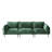  Upholstered 111.02'' Wide Velvet Modular Sofa,3-piece-1070160781