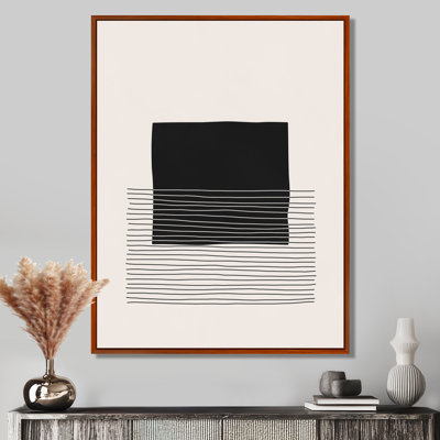 " Minimal Geometric Lines And Squares VIII "