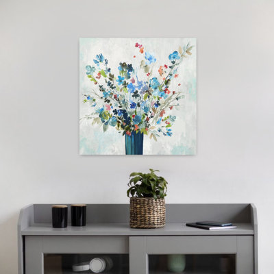 Lumières, art floral abstrait délicat et organique
