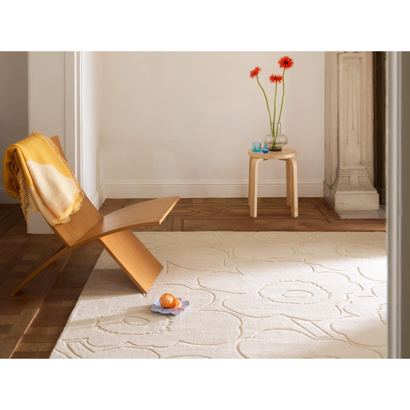 Piirto Unikko Natural White | 133701, Rectangle  8'2" x 11'6", Natural White