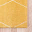 Tapis jaune à motif géométrique Debrodie-462047882