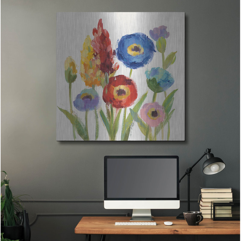 Luxe Wild Art «Wild Garden I» par Silvia Vassileva «Wild Garden I» par Silvia Vassileva, H 36 po x l 36 po