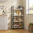 47.2"H x 23.6"W Wood Etagere Bookcase