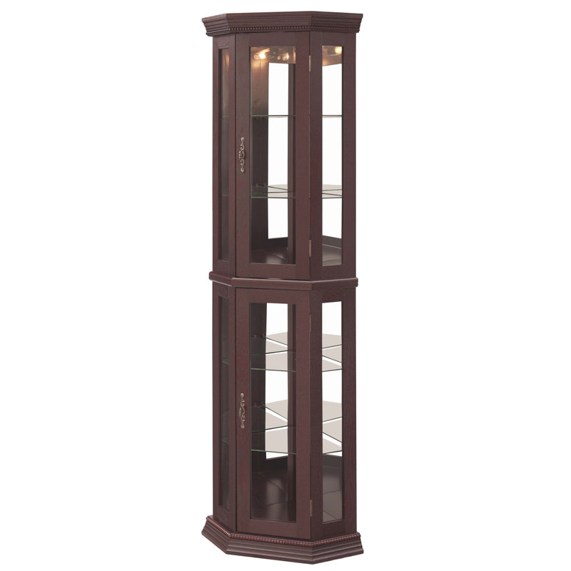 Vitrine de coin lumineuse