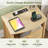 2-Drawers Nightstand with Charging Station & Open Storage, Bedside Table with Sensor Lights-1431849157